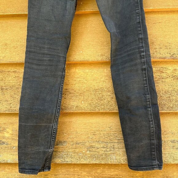 Abercrombie & Fitch Harper Low Rise Jean Jegging Faded Black Skinny Jeans Size 4 - Picture 9 of 12